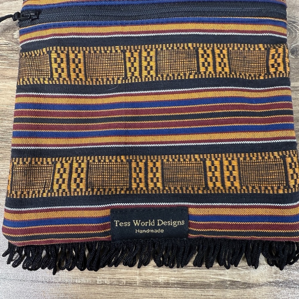 Tess World Designs Handmade Crossbody Bag Bhutanese Purse